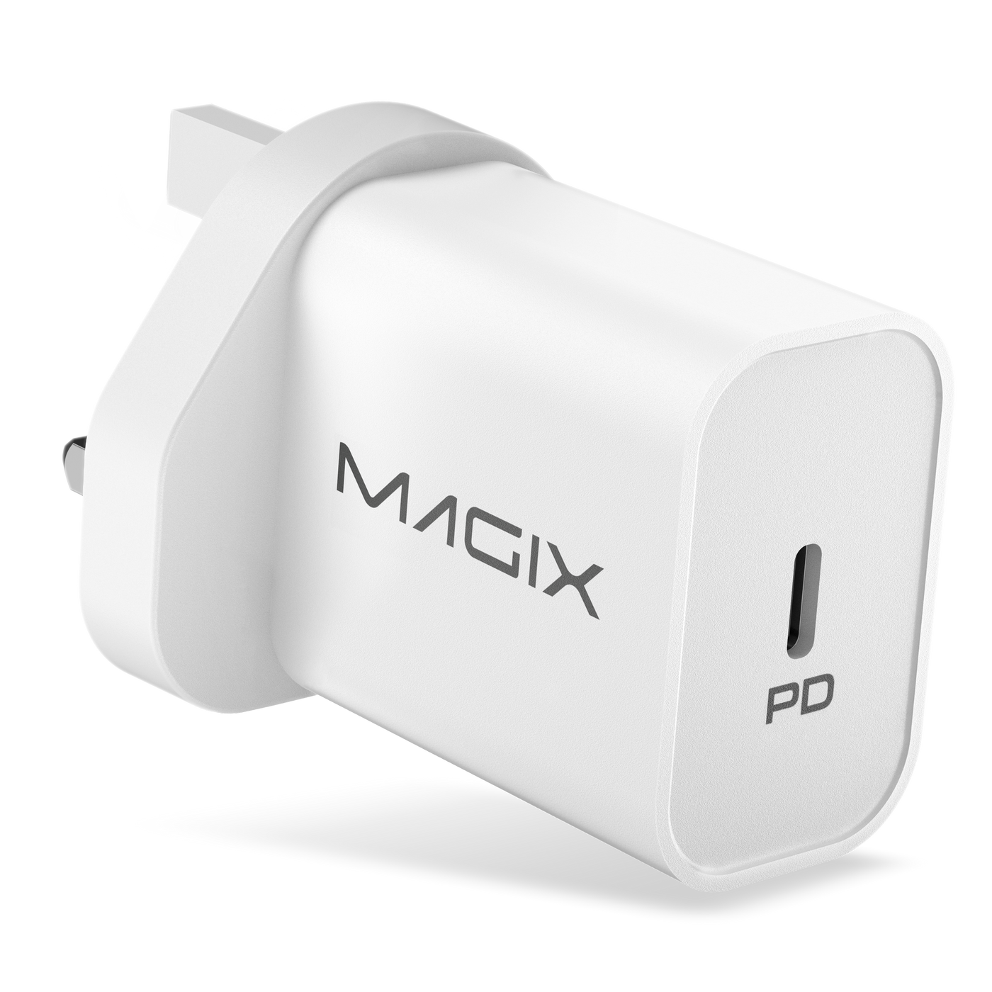 MAGIX Wall Charger PD Quick Charge 3.0 , 20W , USB Type-C - UK Plug