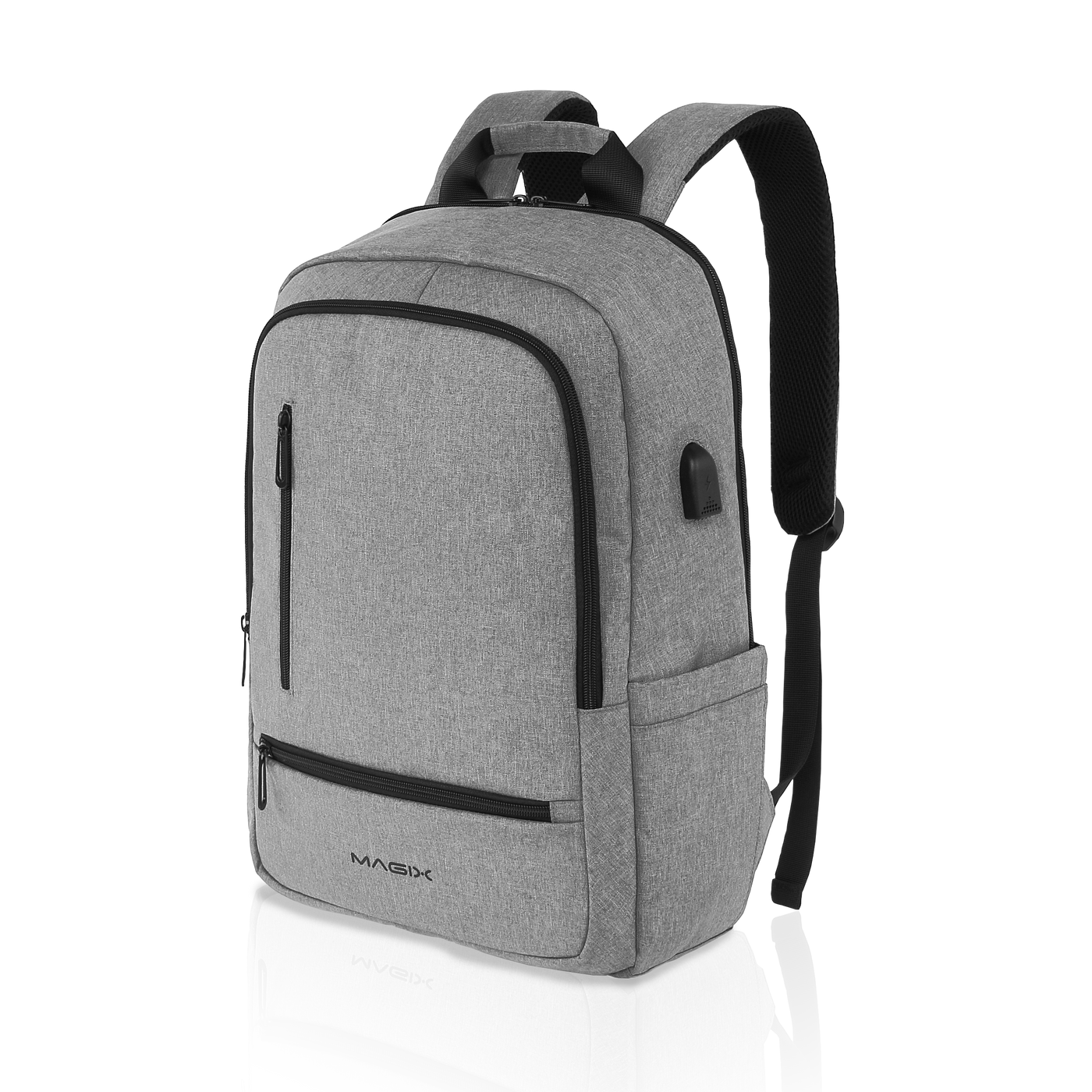 MAGIX 16" Explorer Laptop Backpack with Internal Pocket (GRAY)