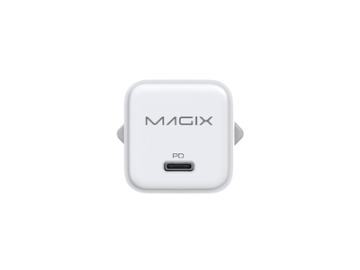 MAGIX 30W NANO GaN Charger PD Power Delivery - EUR Plug (WHITE)