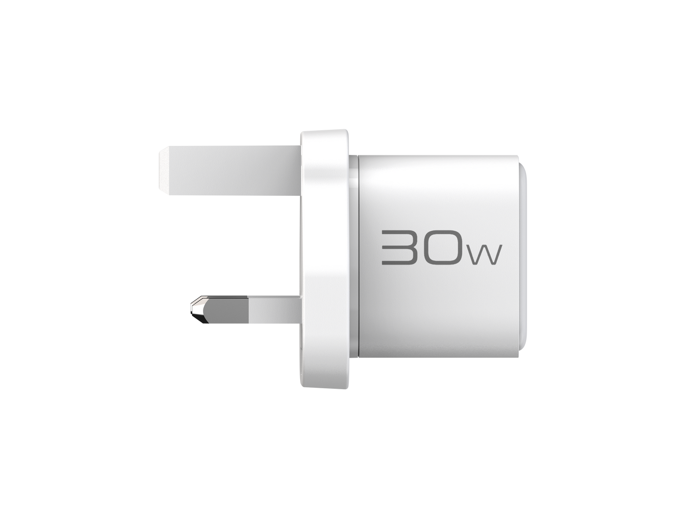 MAGIX 30W NANO GaN Charger PD Power Delivery - UK Plug (WHITE)