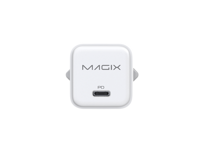 MAGIX 20W NANO GaN Charger PD Power Delivery - EUR Plug (WHITE)