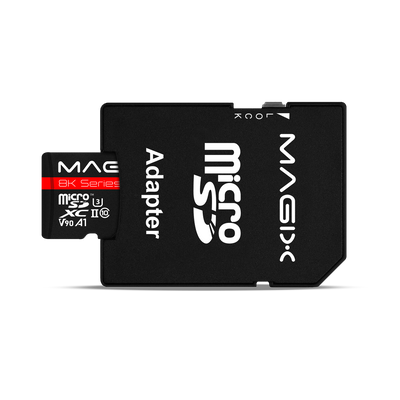 MAGIX MicroSD Card 8K Series + SD Adapter Class10 V90