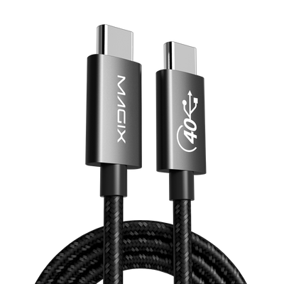 Magix 100W Thunderbolt 4/USB4 Cable 40Gbps 1Mt