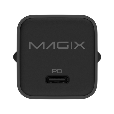 MAGIX 20W NANO GaN Charger PD Power Delivery - EUR Plug (BLACK)