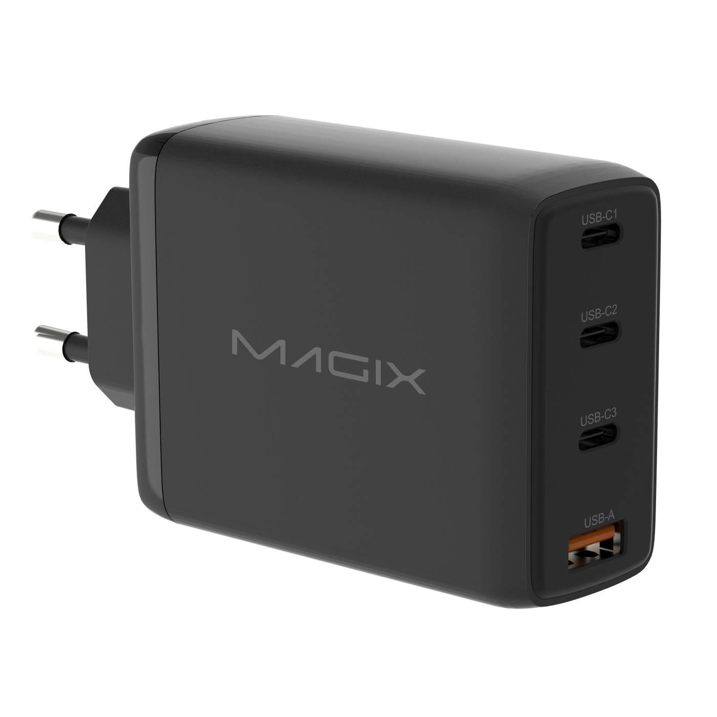 MAGIX 120W 4-Port Plug, GaN Charger PD Power Delivery - EUR Plug