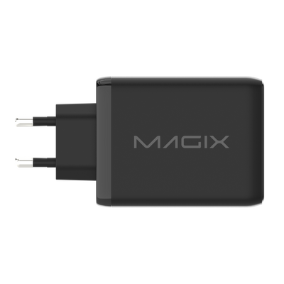 MAGIX 120W 4-Port Plug, GaN Charger PD Power Delivery - EUR Plug