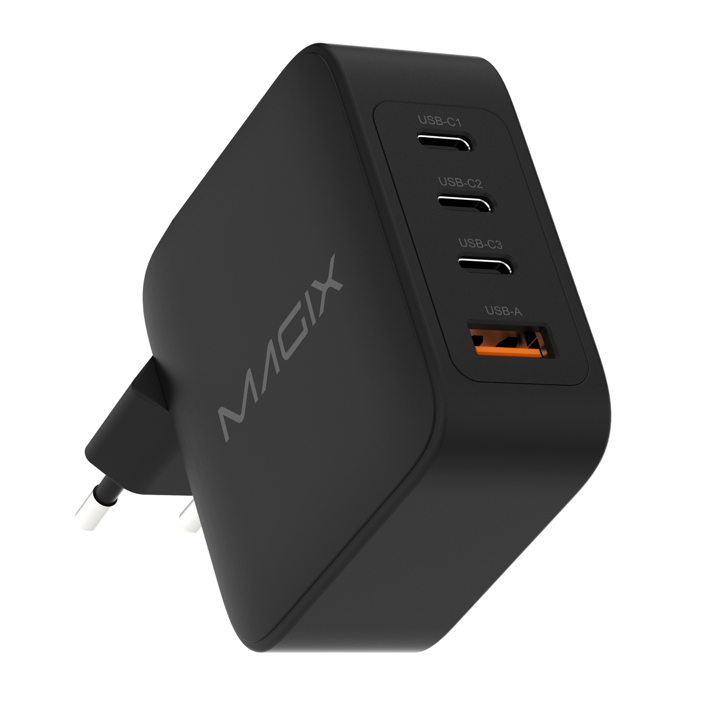 MAGIX 140W 4-Port Plug, GaN Charger PD Power Delivery - EUR Plug