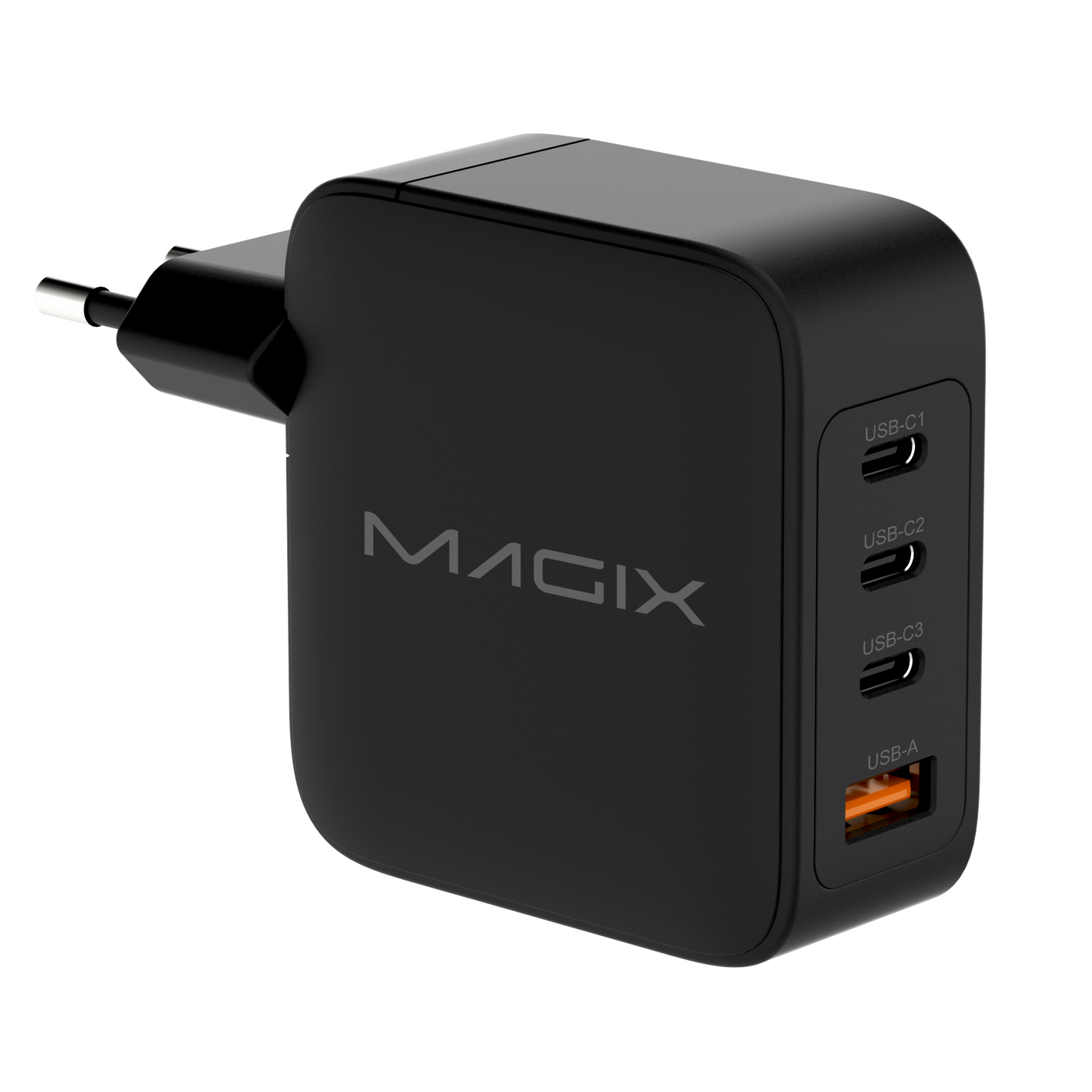 MAGIX 140W 4-Port Plug, GaN Charger PD Power Delivery - EUR Plug