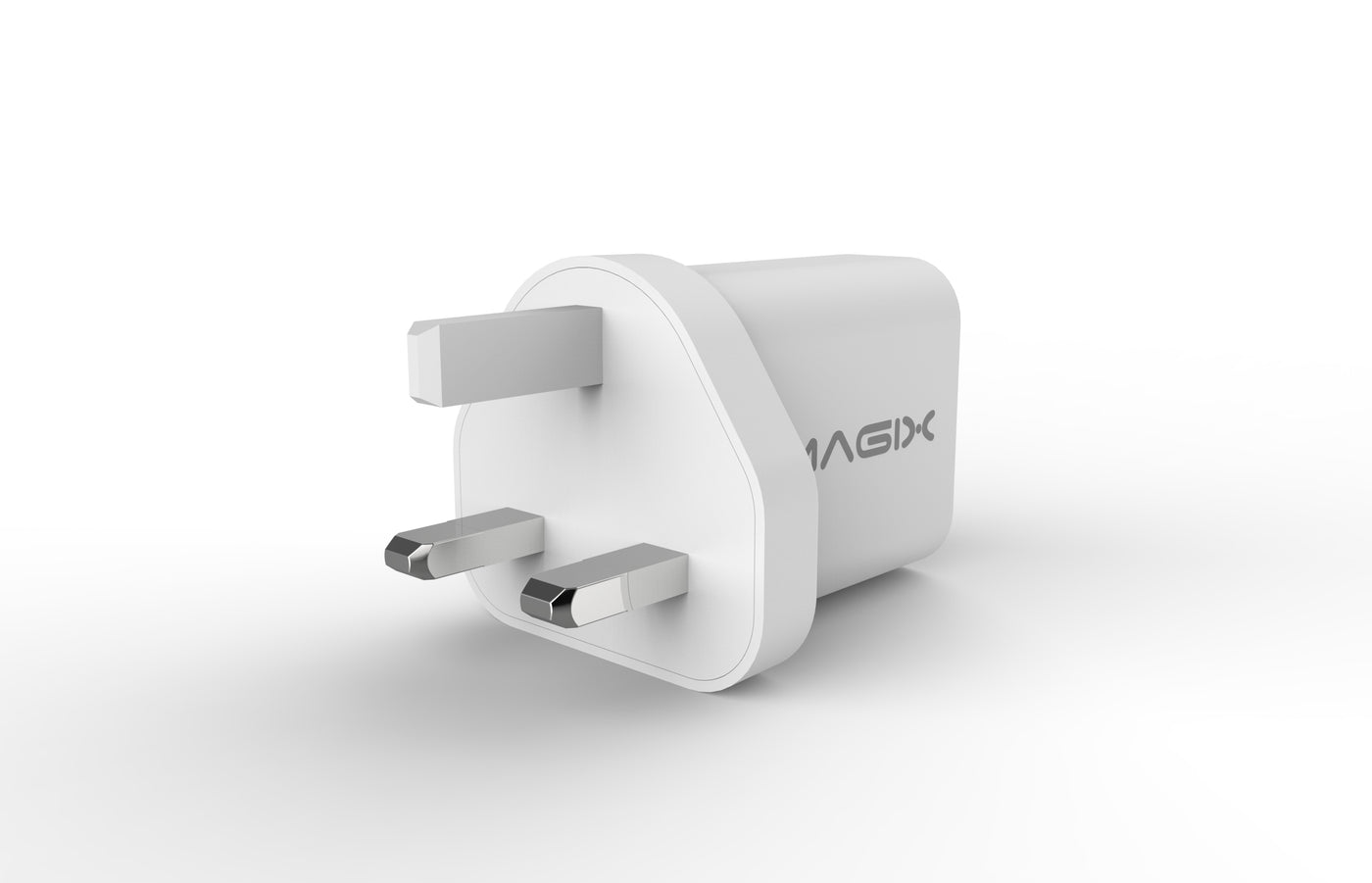 MAGIX 17W Wall Charger, Double USB Port 1A+2.4A - UK Plug