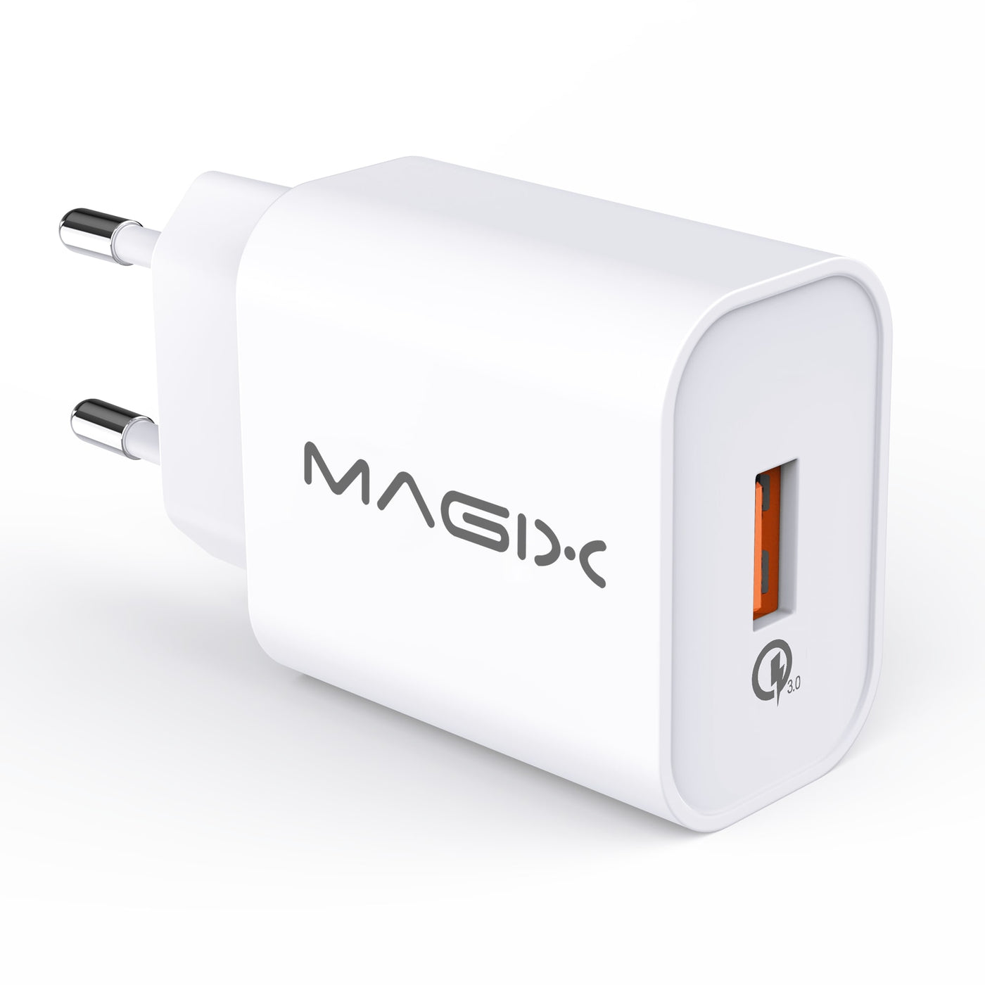 Magix 18W Wall Charger, Quick Charge 3.0, 3A - EUR Plug