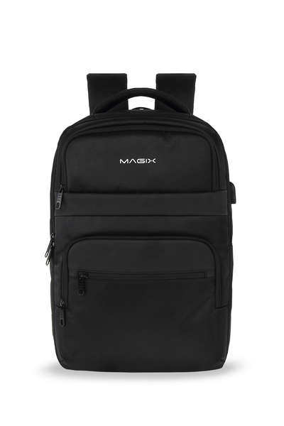 MAGIX 17" Tourer Laptop Backpack with Internal Pocket (BLACK)