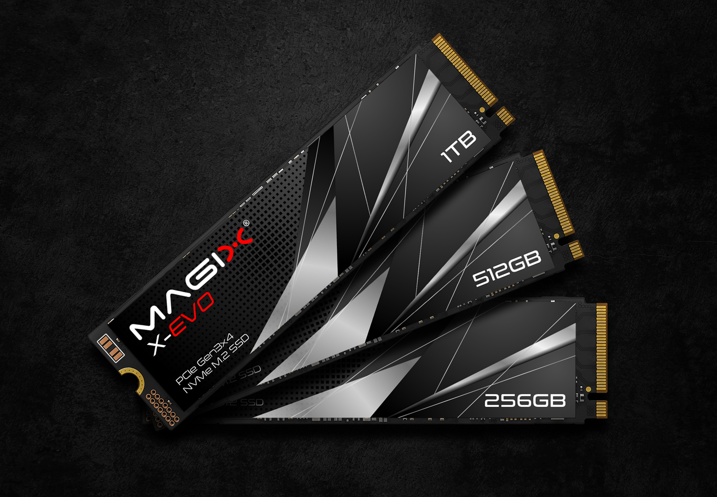 MAGIX X-EVO M.2 SSD PCIe Gen3x4 NVMe 3D NAND