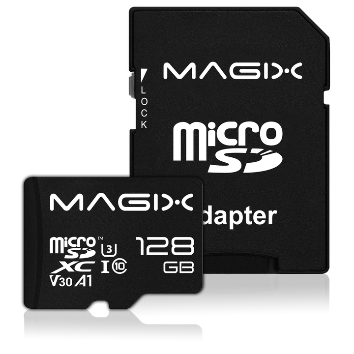 MAGIX MicroSD Card 4K Series + SD Adapter Class10 V30 – Magix