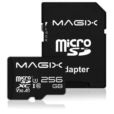 MAGIX MicroSD Card 4K Series + SD Adapter Class10 V30