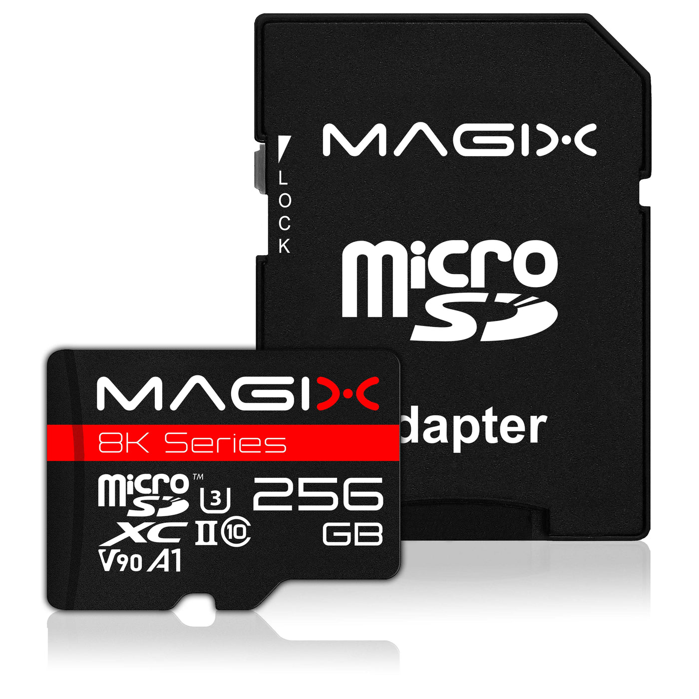 MAGIX MicroSD Card 8K Series + SD Adapter Class10 V90