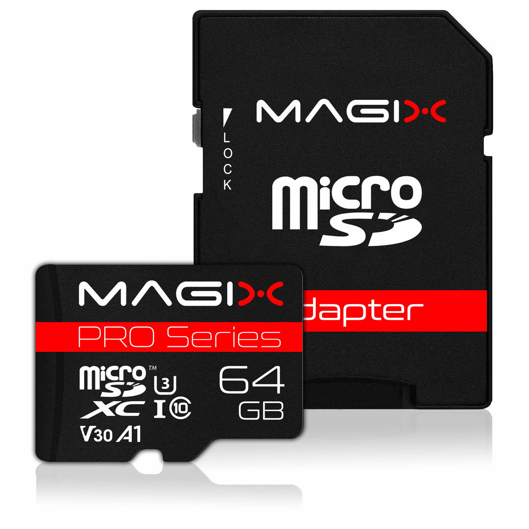 メディスン・カード MAGIX MicroSD Card PRO Series + SD Adapter Class10 V30 – Magix